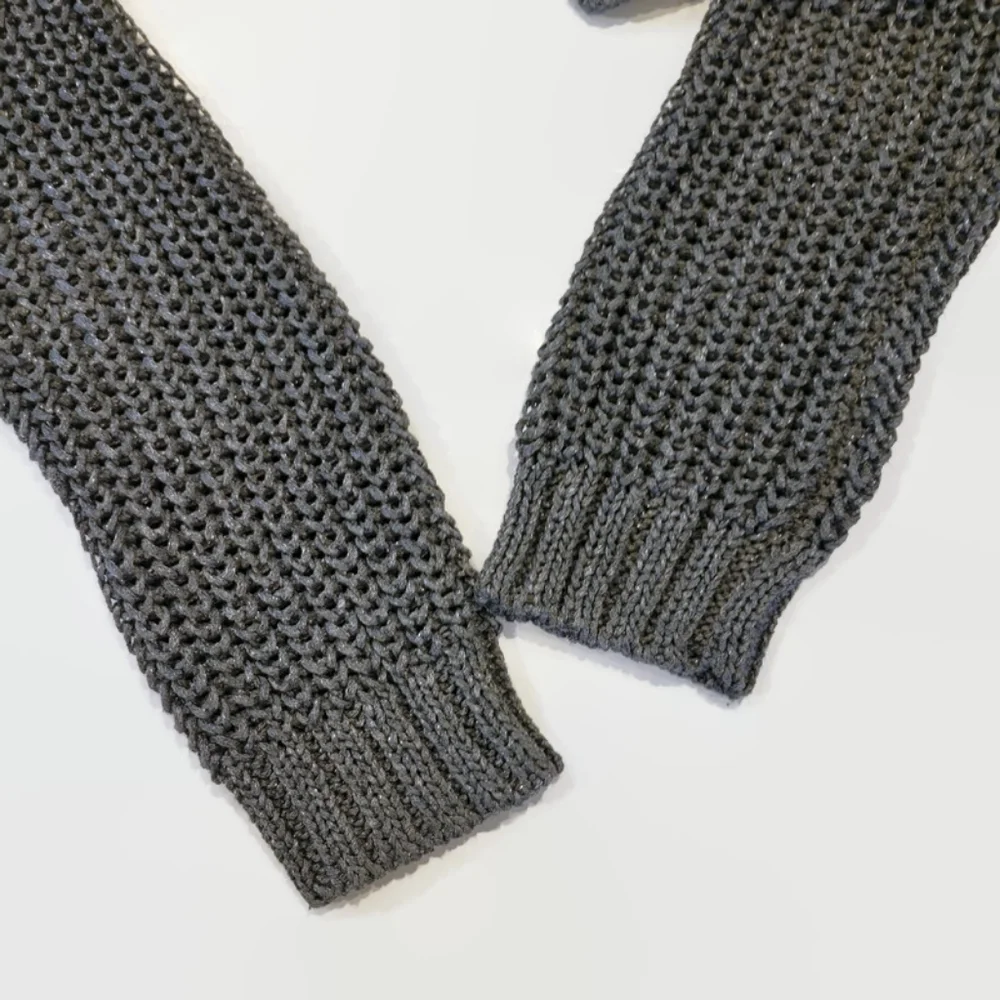 Rag & Bone Gray Metallic Sweater - Picture 9 of 12